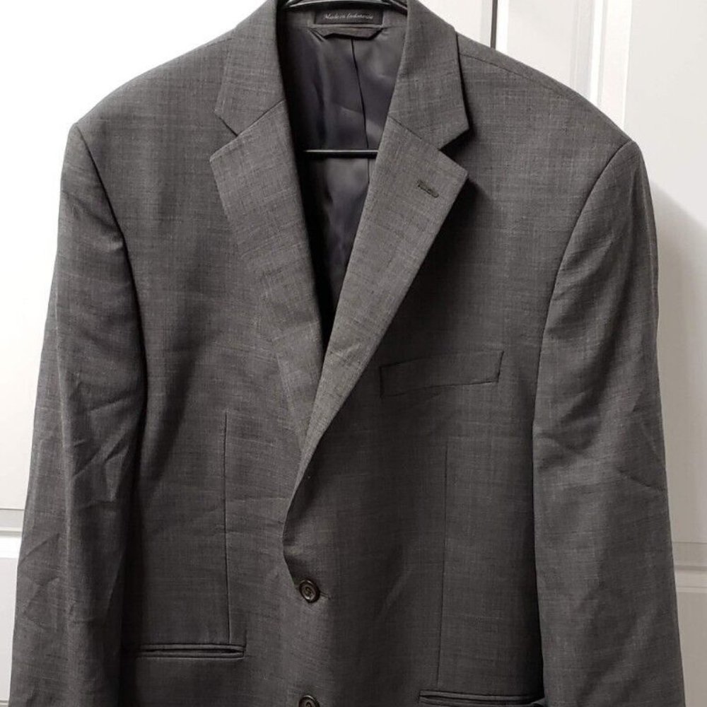 Ralph Lauren Macy's Men's Sports Coat Blazer Jacket Size: 42R  Button  100% Wool